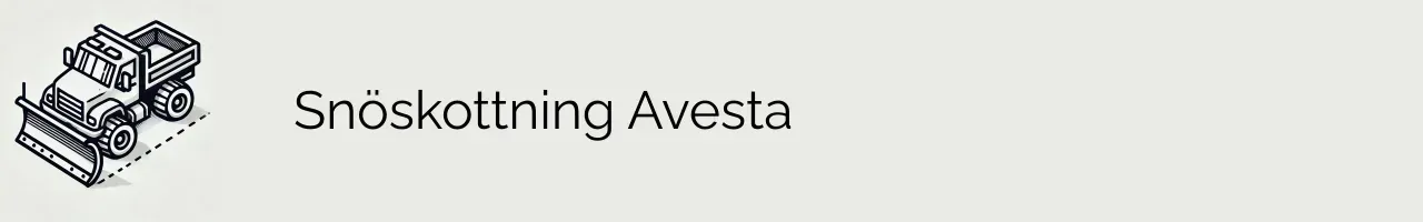 Snöskottning Avesta