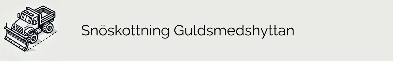 Snöskottning Guldsmedshyttan