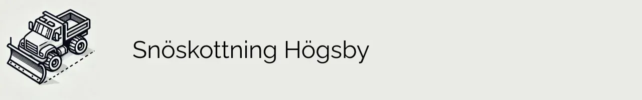 Snöskottning Högsby