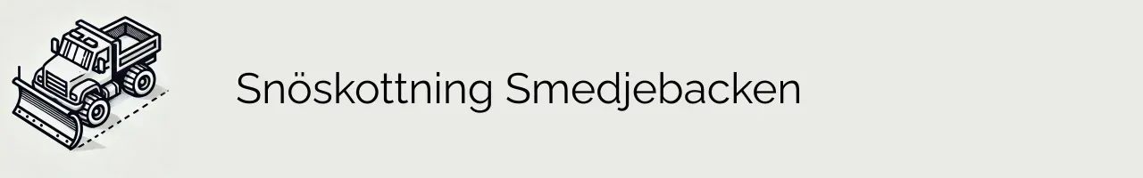 Snöskottning Smedjebacken